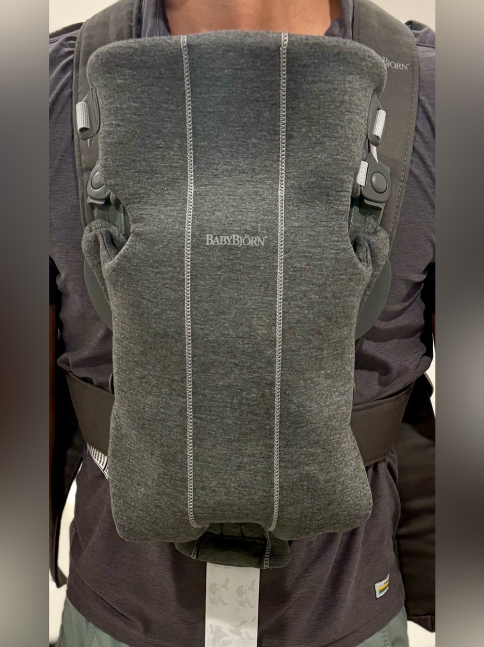 Like New BabyBjörn Gray Mini
